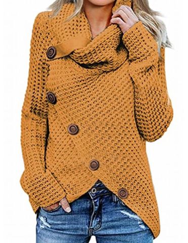 Chic Women's Easy Wear Woolen Winter Sweater