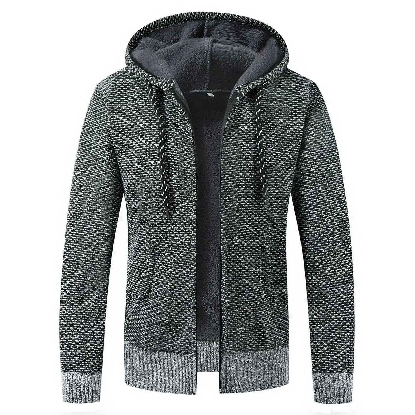 Warm Cozy Mens Hooded Sweatshirt