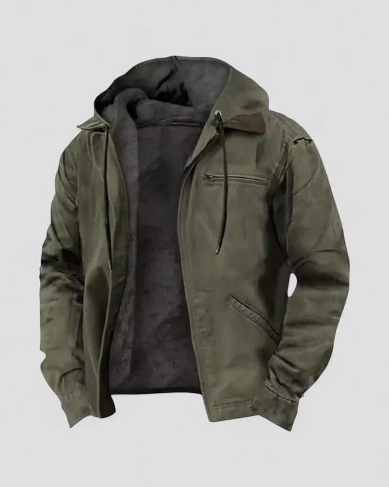 Warm Mens Waterproof Hoodie Jacket