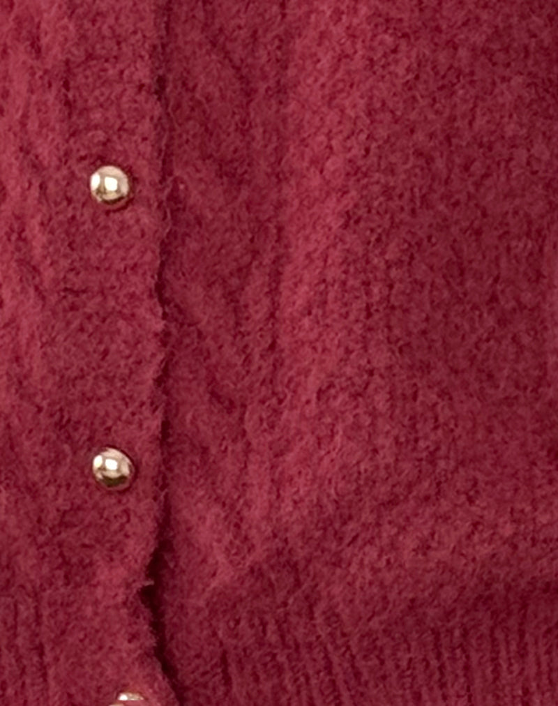 Warm Women's Knit Cardigan Sweater