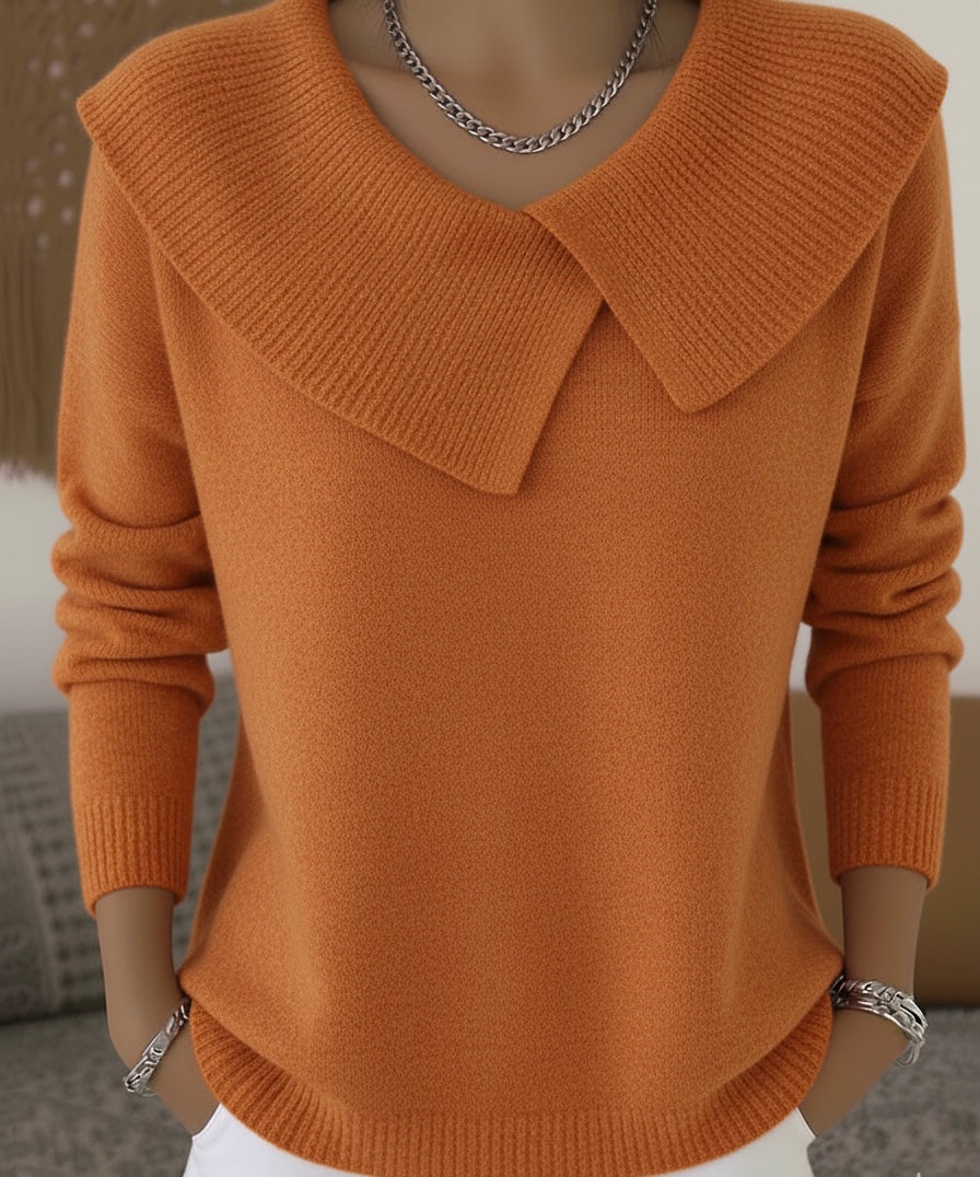 Textured Crew Neck Sweater