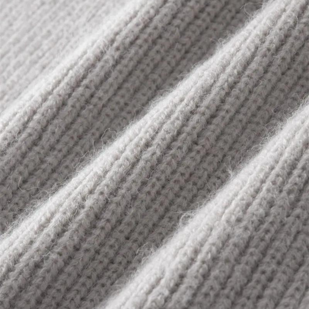 Cozy Zip Up Knit Jacket