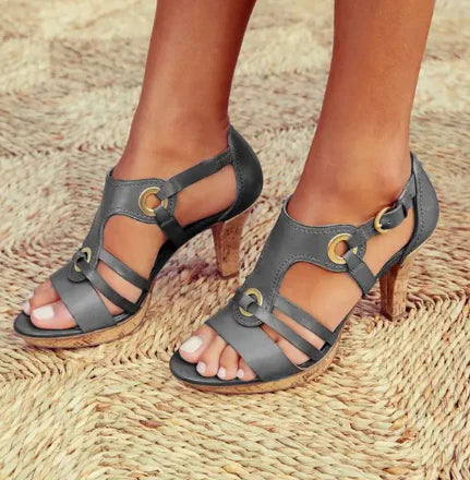 Mary: High Heel Summer Sandals