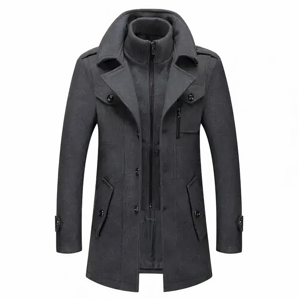 Men's Classic Tall Winter Overcoat