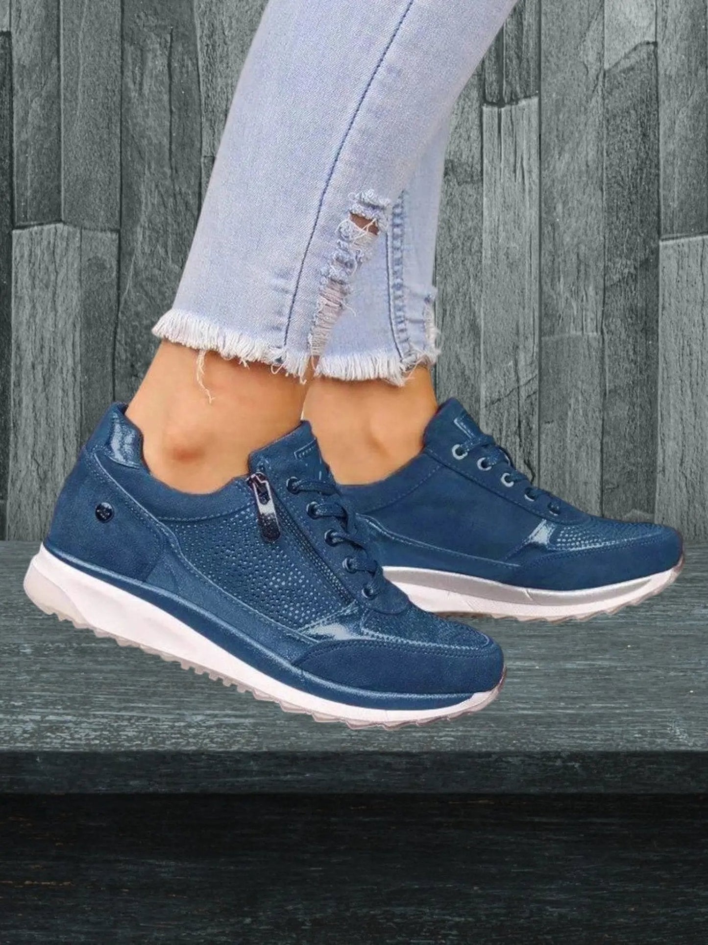 Comfortable Lace Up Supportive Women's Shoes
