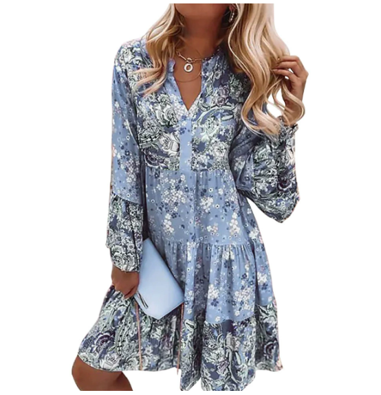 Beautiful Flowers Long Sundress