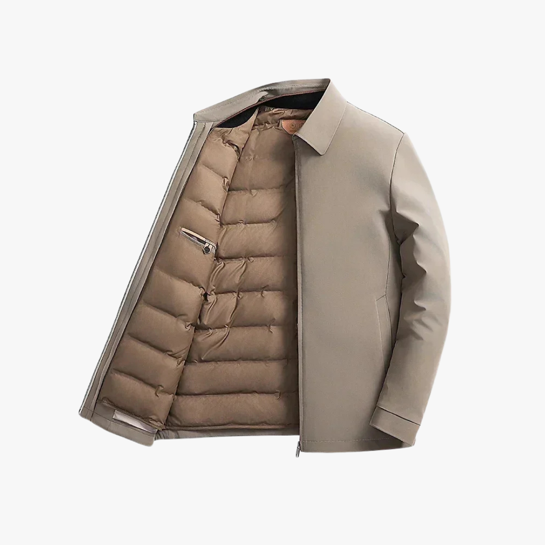 Warm Feather Filled Coat