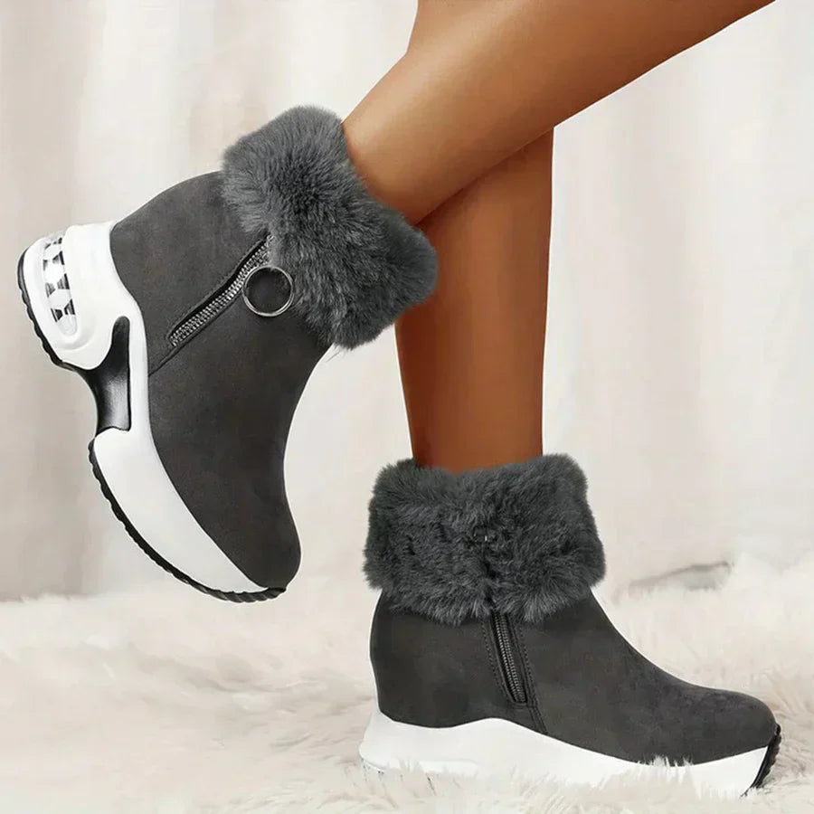 Cozy Padded Comfort Walking Shoes - OutfitLondon