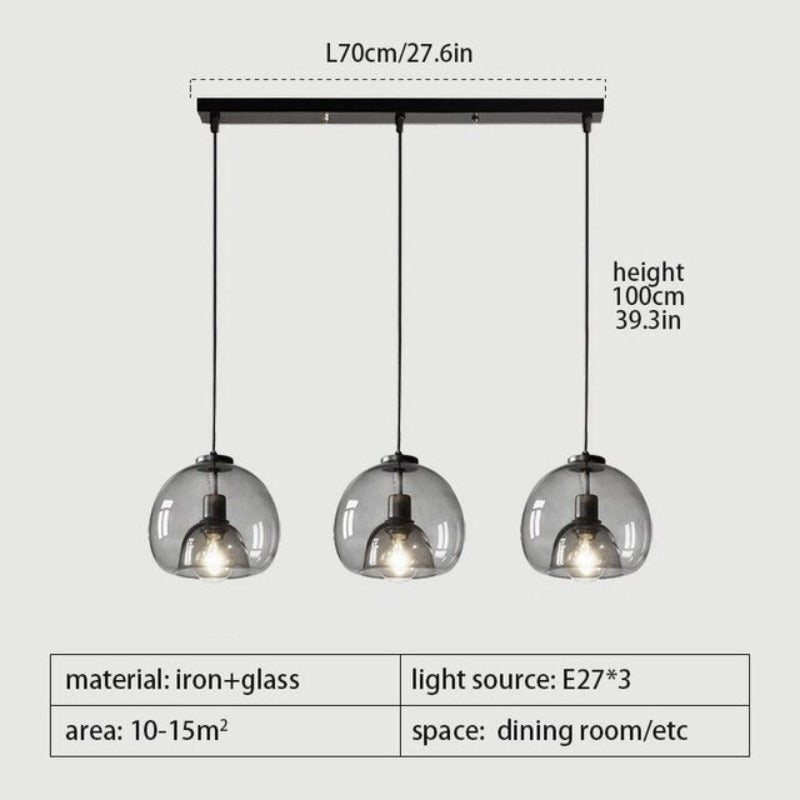 Contemporary Minimalist LED Pendant Light