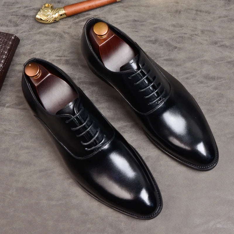 Stylish Men's Real Leather Formal Shoes