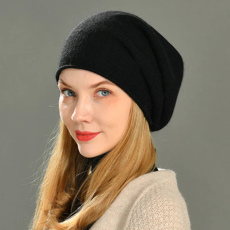 Happyhead Women's Cashmere Slouch Beanie