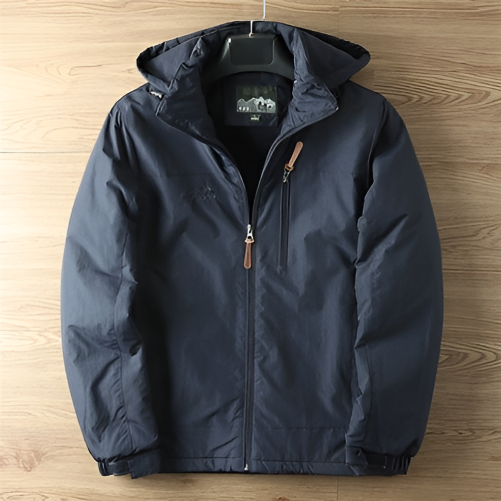 Waterproof Men's Hiking Jacket with Hood