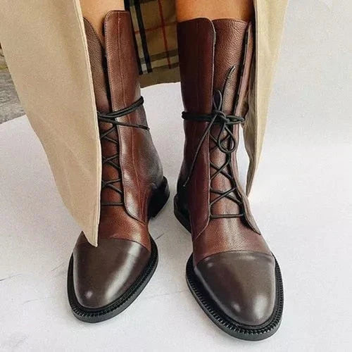 Luxury Women's Classic High Heel Ankle Boots