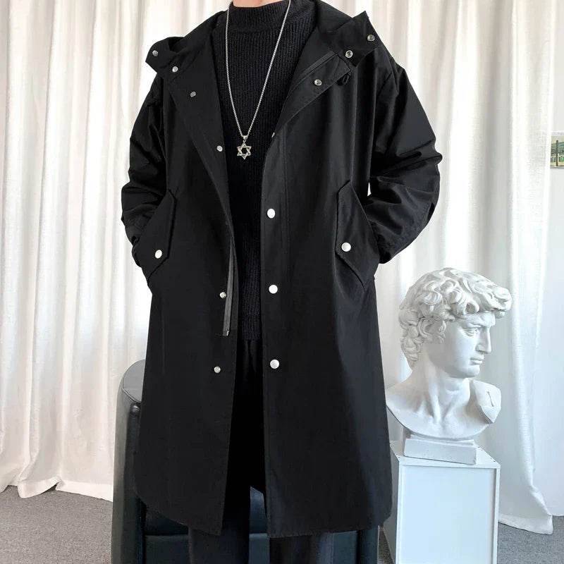 Big Casual Men's Hooded Jacket