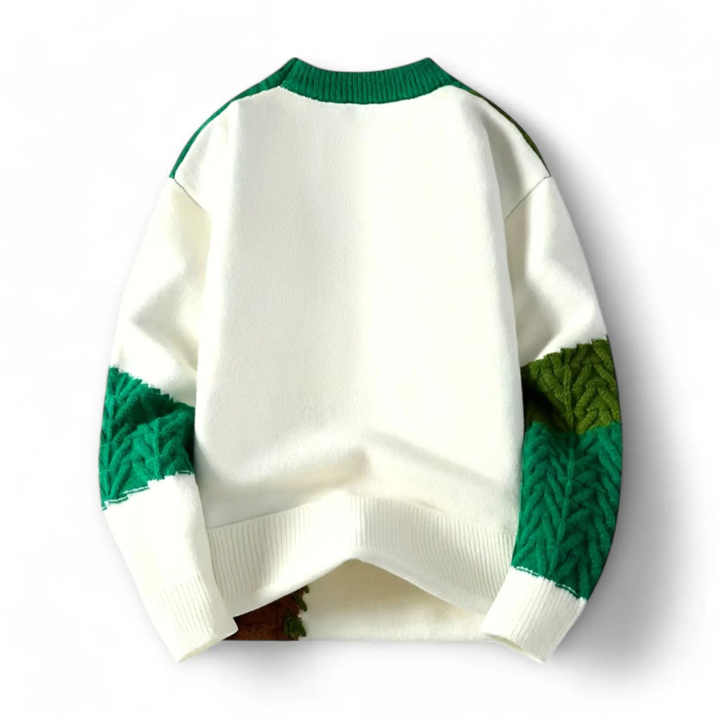 Men's Patchwork Sweater Urban Style
