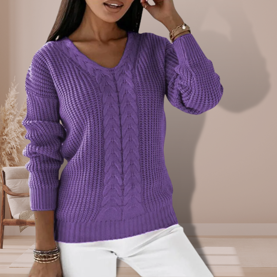 Ladies' Classic Crew Neck Pullover Jumper