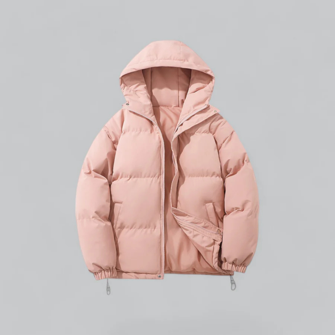 Warm Waterproof Hooded Puffer Coat