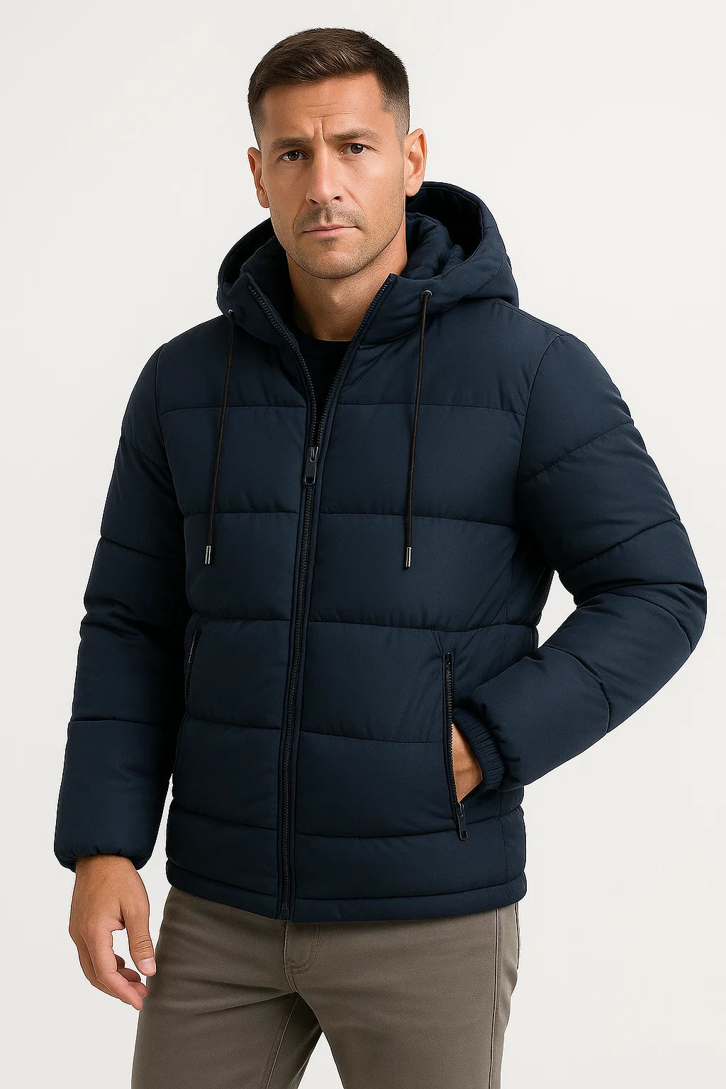 Warm Waterproof Mens Puffer Winter Jacket