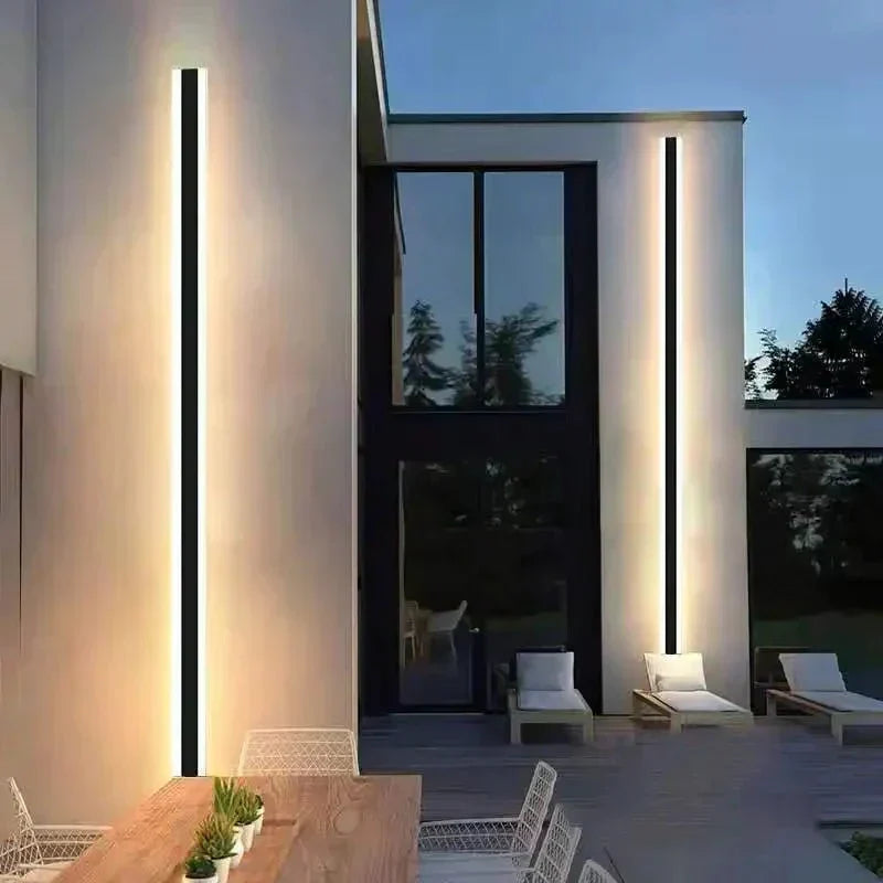 Automatic Outdoor LED Security Light, Waterproof Dimmable Wall Lamp - OutfitLondon