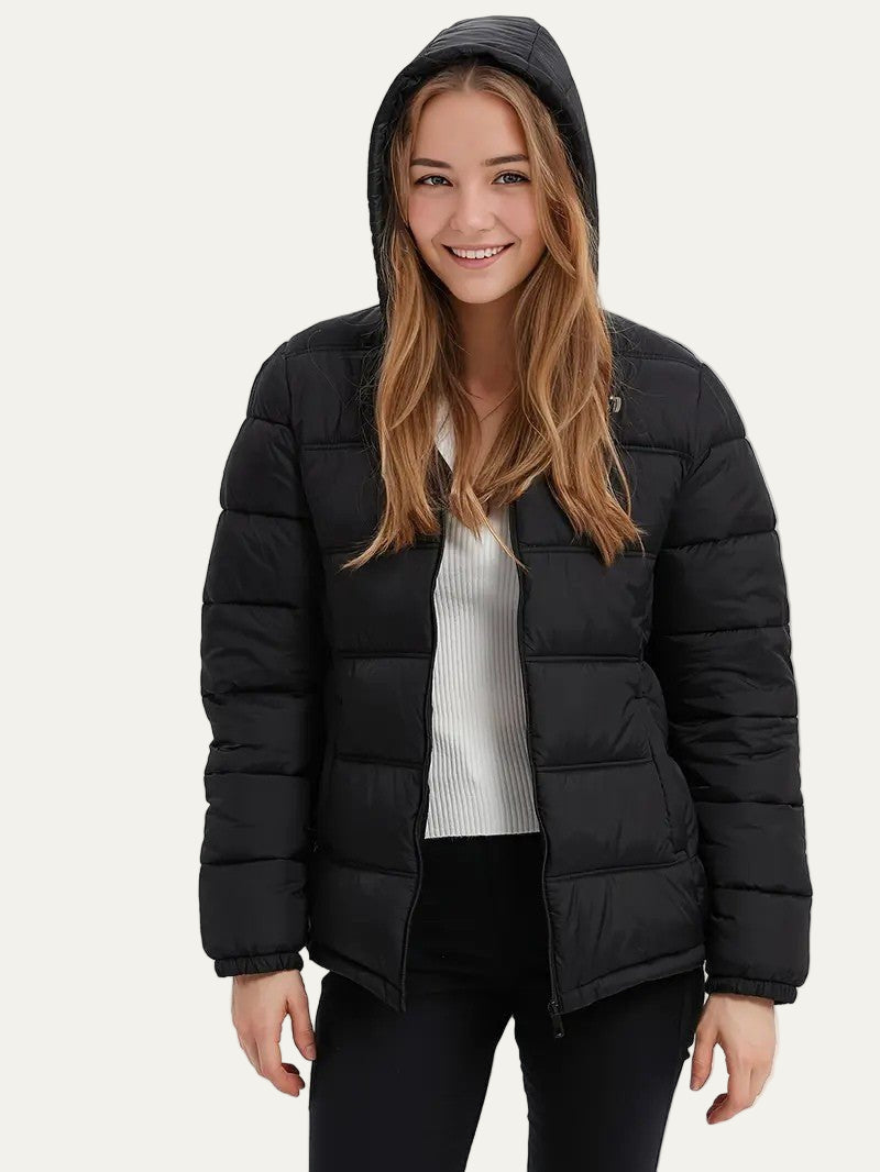 Warm Women's Short Down Puffer Coat