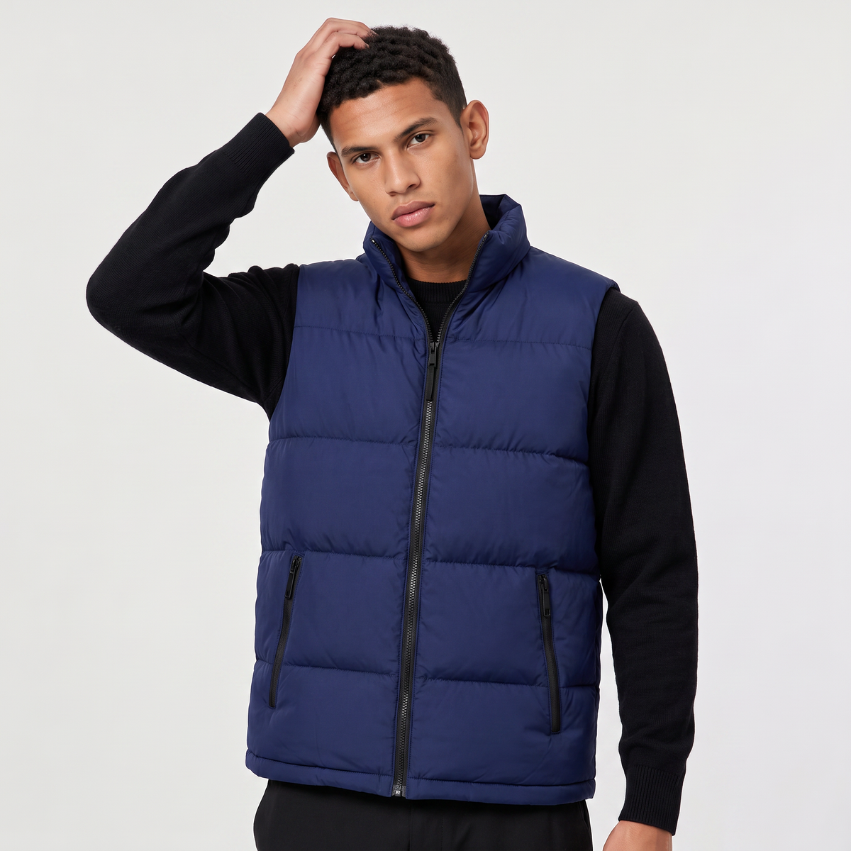 Men's Casual Quilted Puffer Gilet