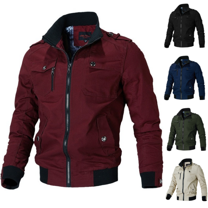 Stylish Men's Bomber Jacket with Urban Twist