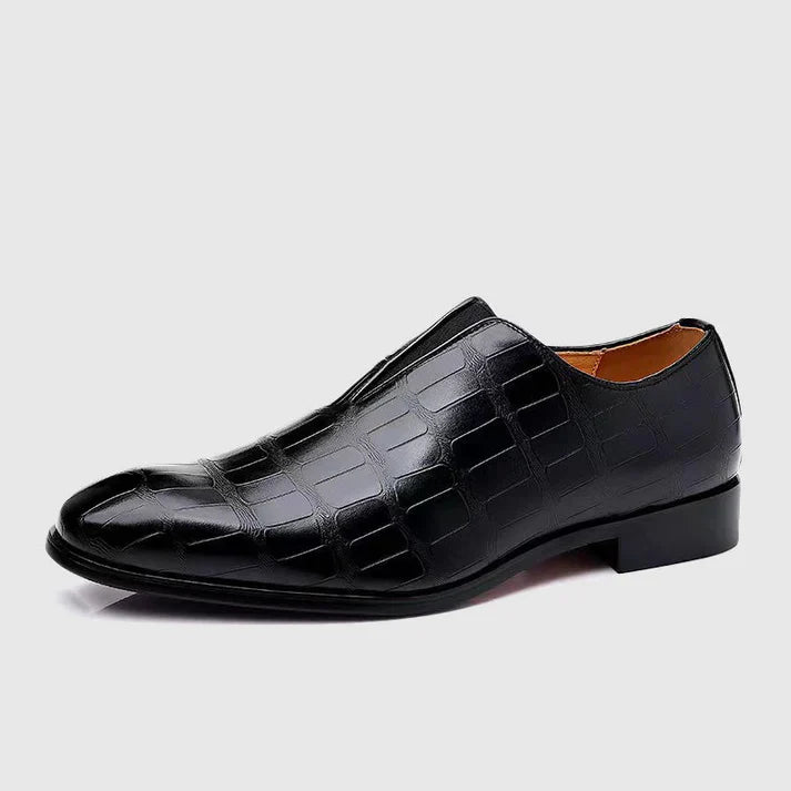 Men's Leather Slip On Dress Shoes