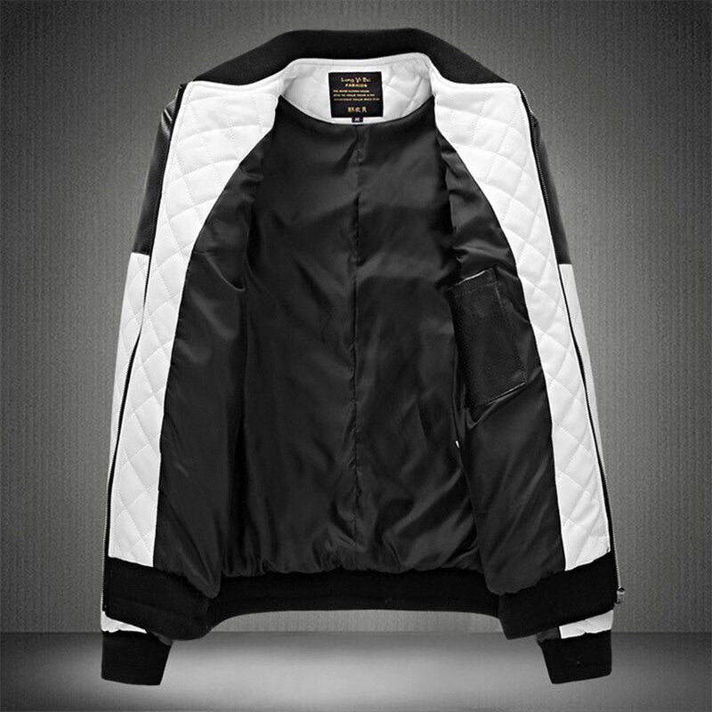 Men's Stylish Bomber Jacket with Slim Fit Design