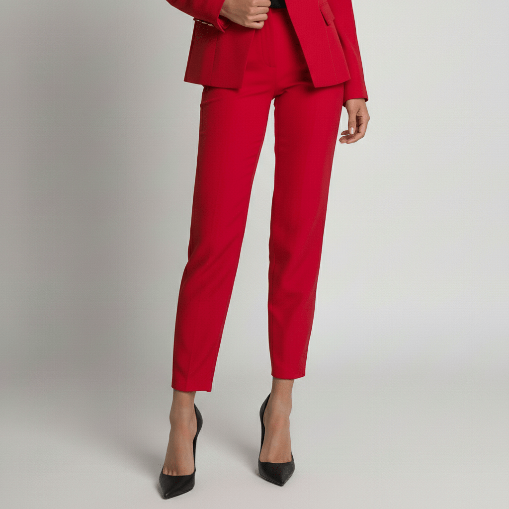 Women's 2 Piece Suit Tailored Blazer and Trousers