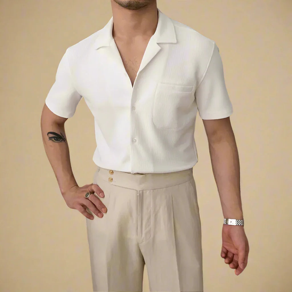 Comfortable Relaxed Fit Knit Shirt