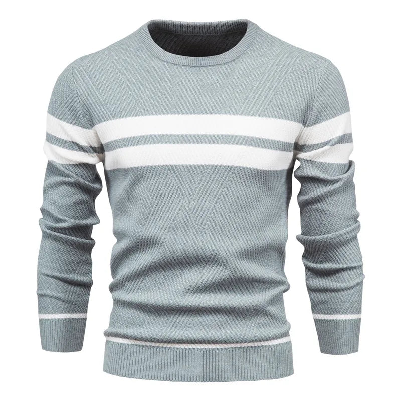 Cozy Crew Neck Sweater - Soft Warm Wool Blend