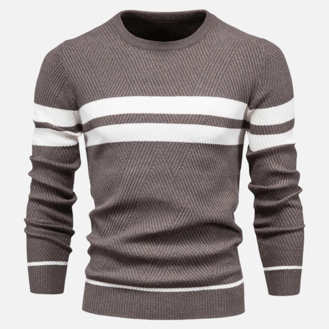 Cozy Crew Neck Sweater - Soft Breathable Blend