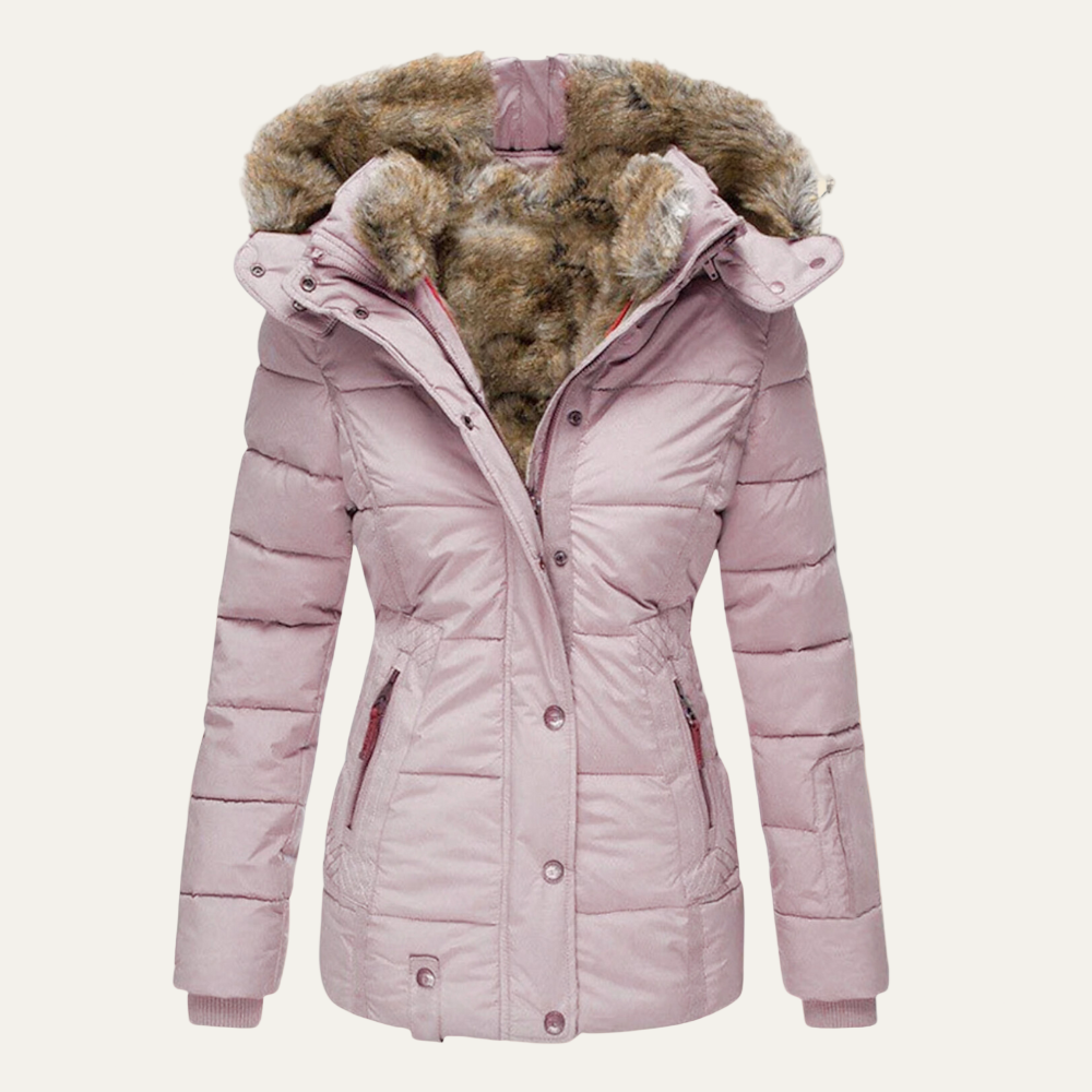 Warm Fuzzy Double Breast Winter Coat
