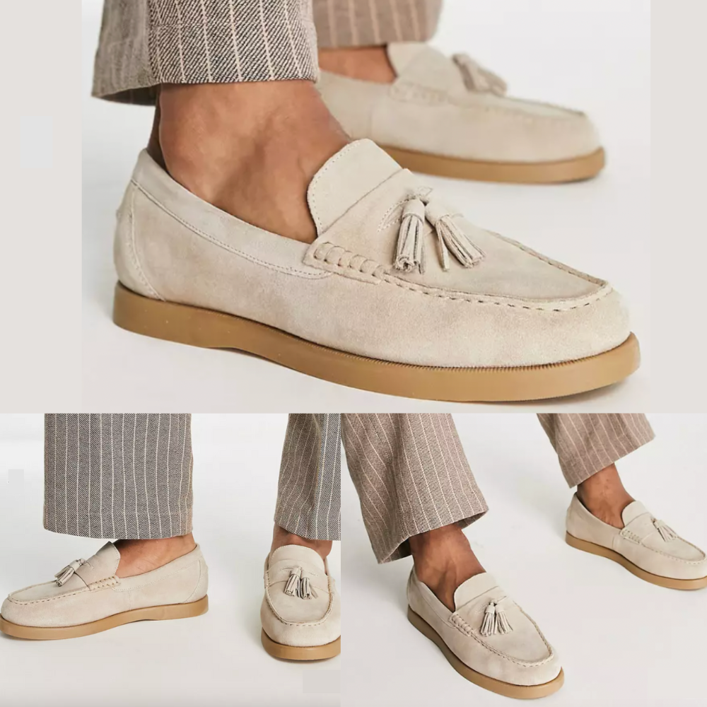 Markus - Classic Comfortable Leather Slip On Shoes