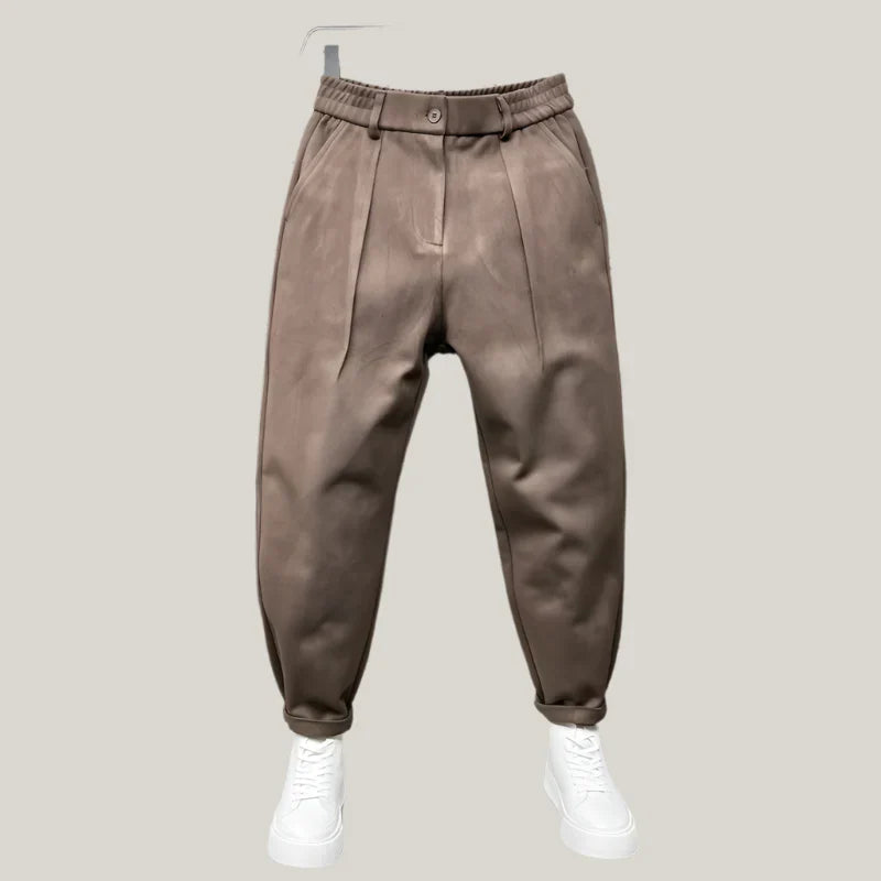 Smart Pleated Dress Trousers for Men