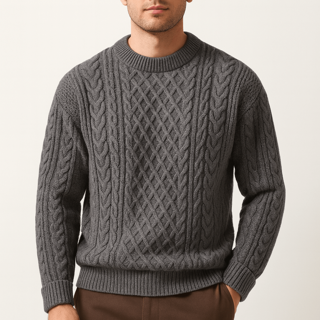 Classic Fit Thick Knit Sweater