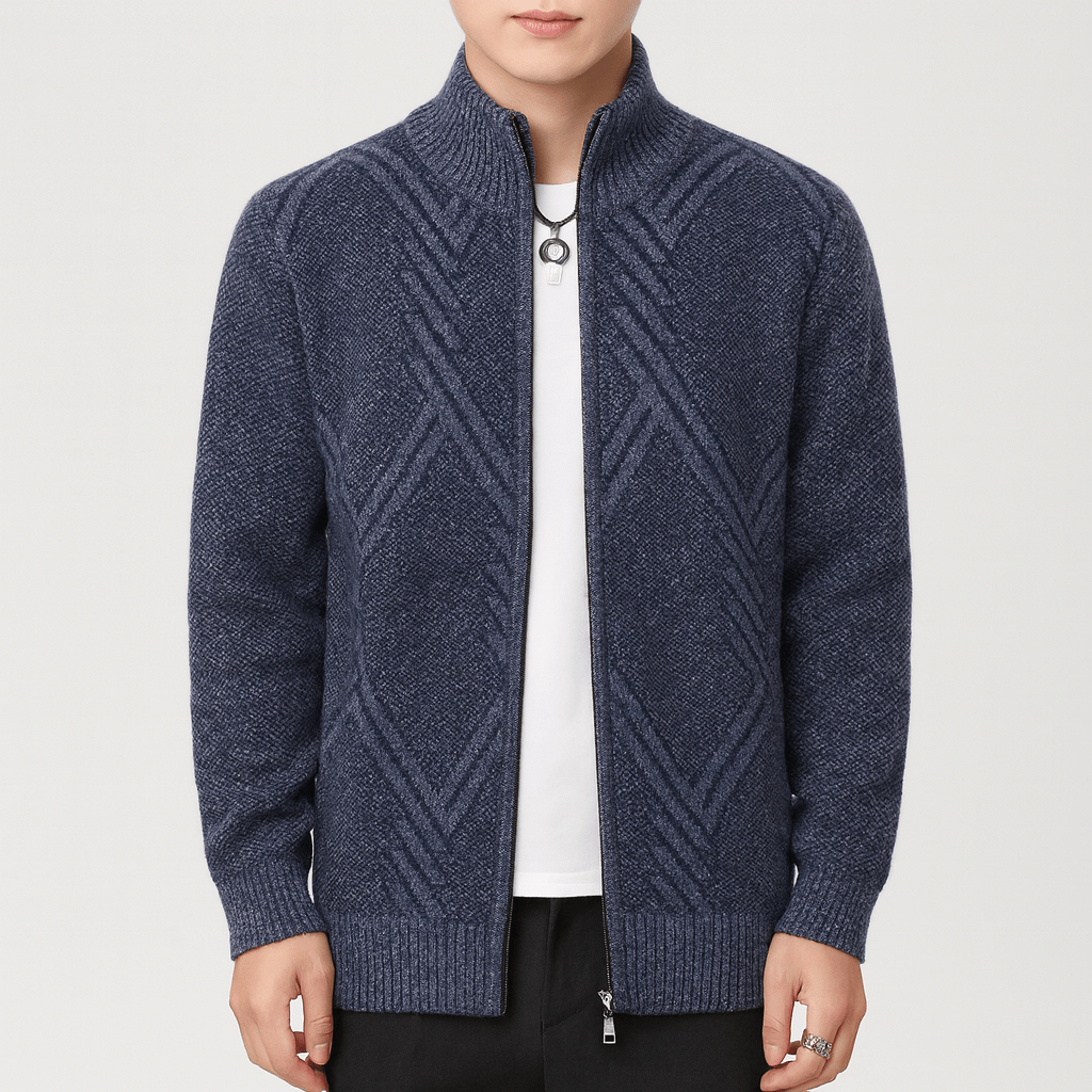 Warm Crew Neck Sweater Vest