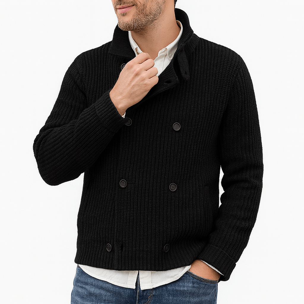 Classic Button Front Sweater Cardigan