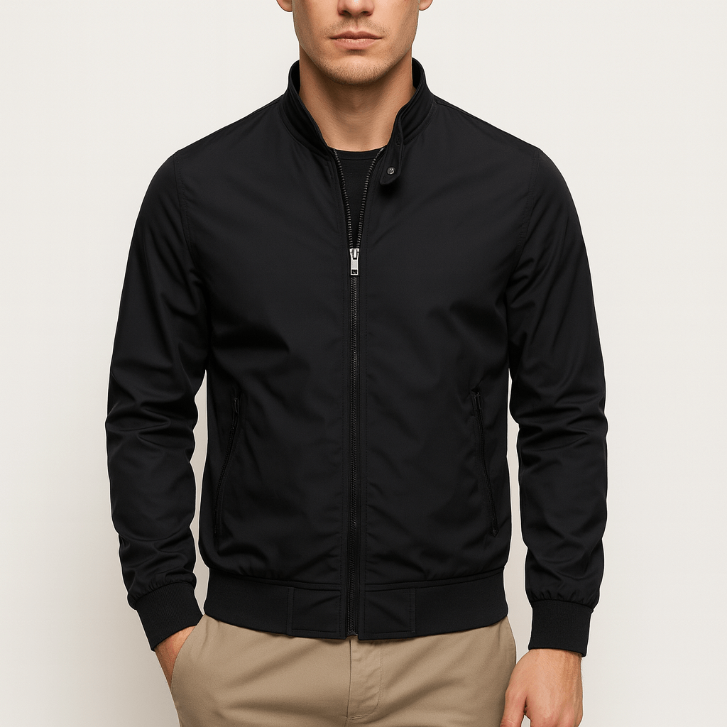 Slim Fit Casual Bomber Coat