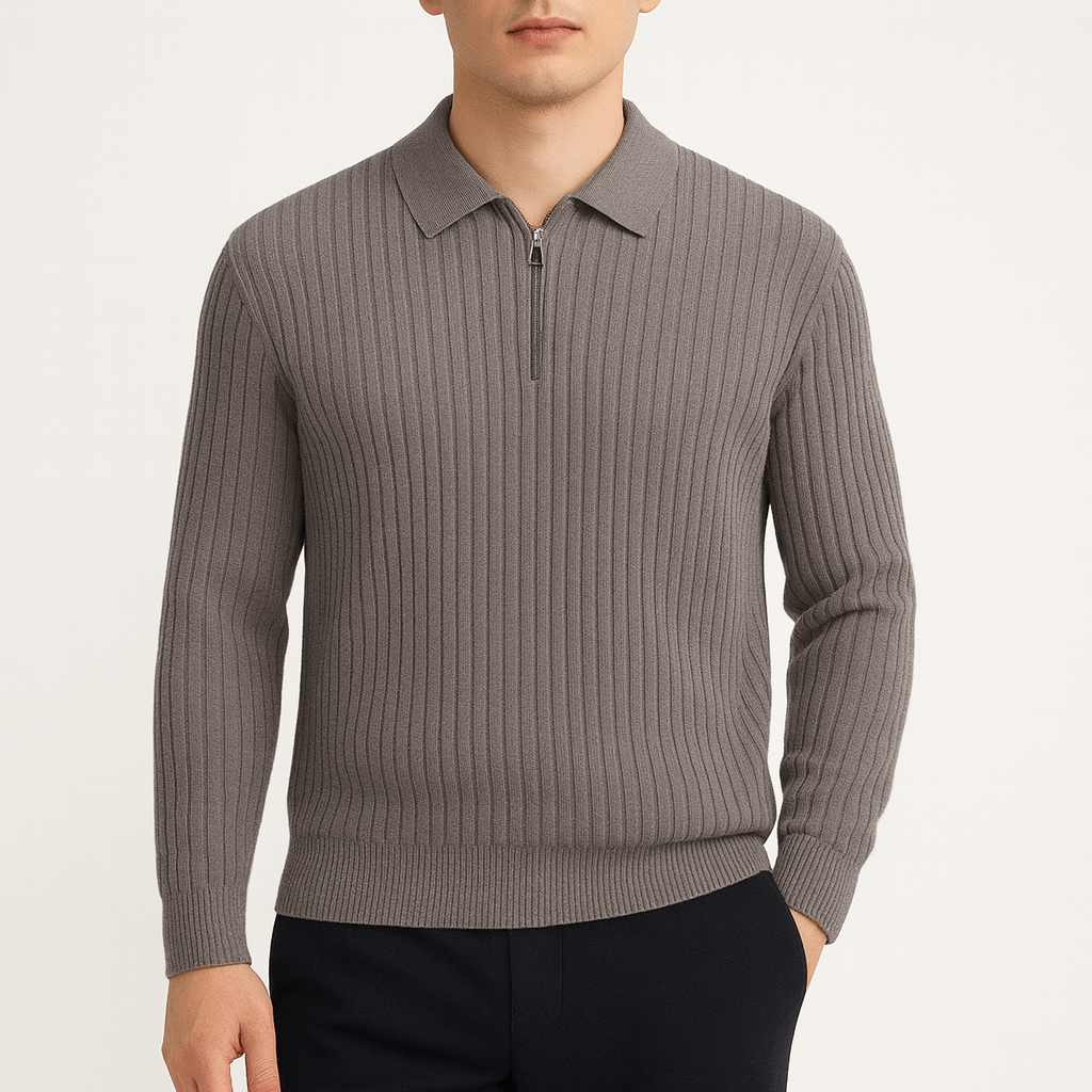 Warm Fleece Quarter Zip Top