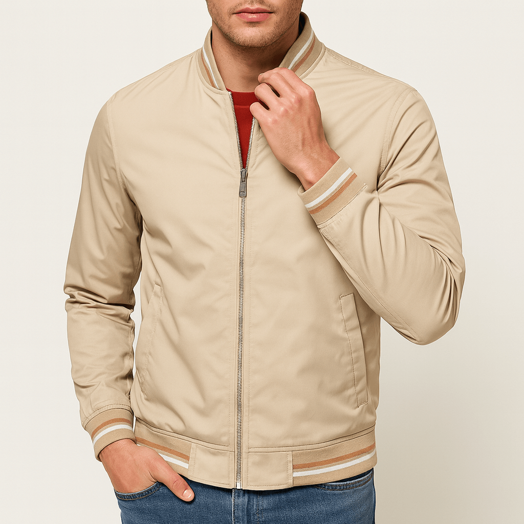 Colorful Sporty Zip Jacket