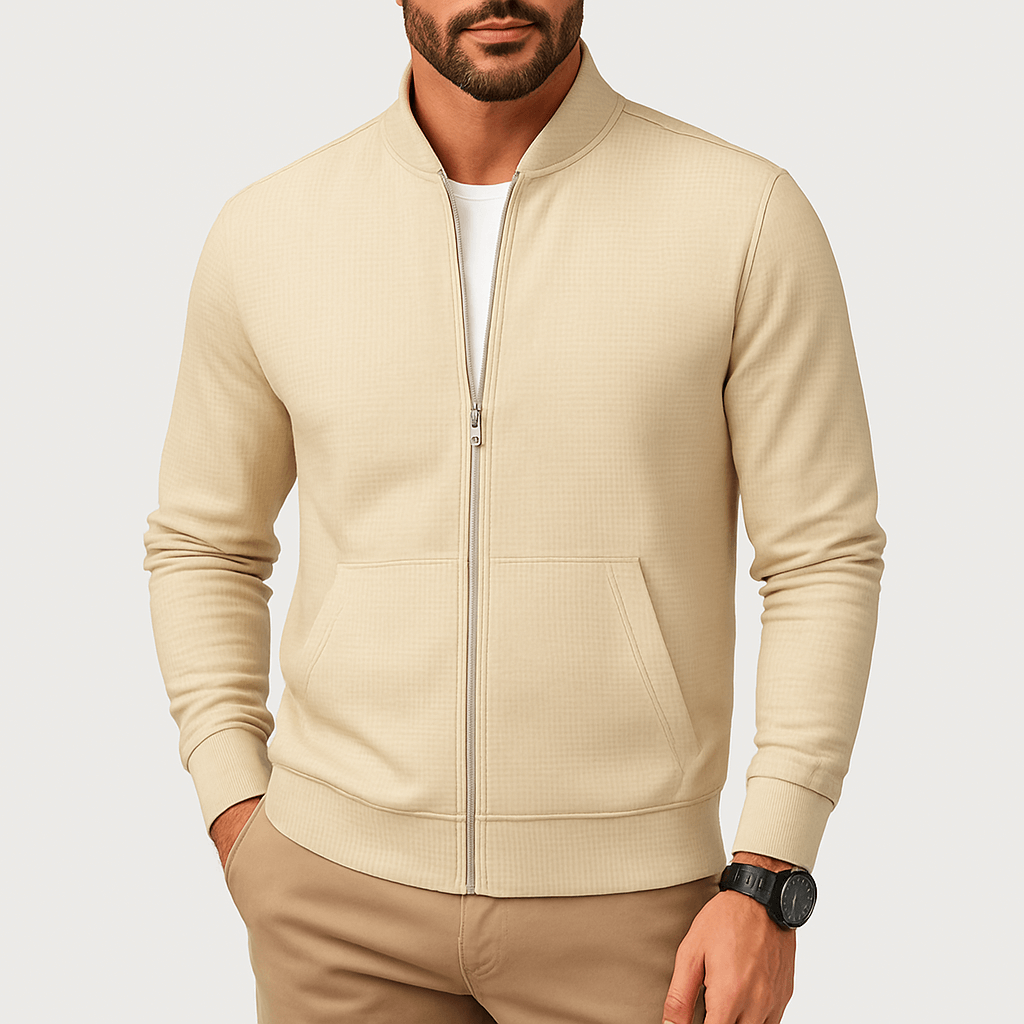 Quilted Zip Up Jacket
