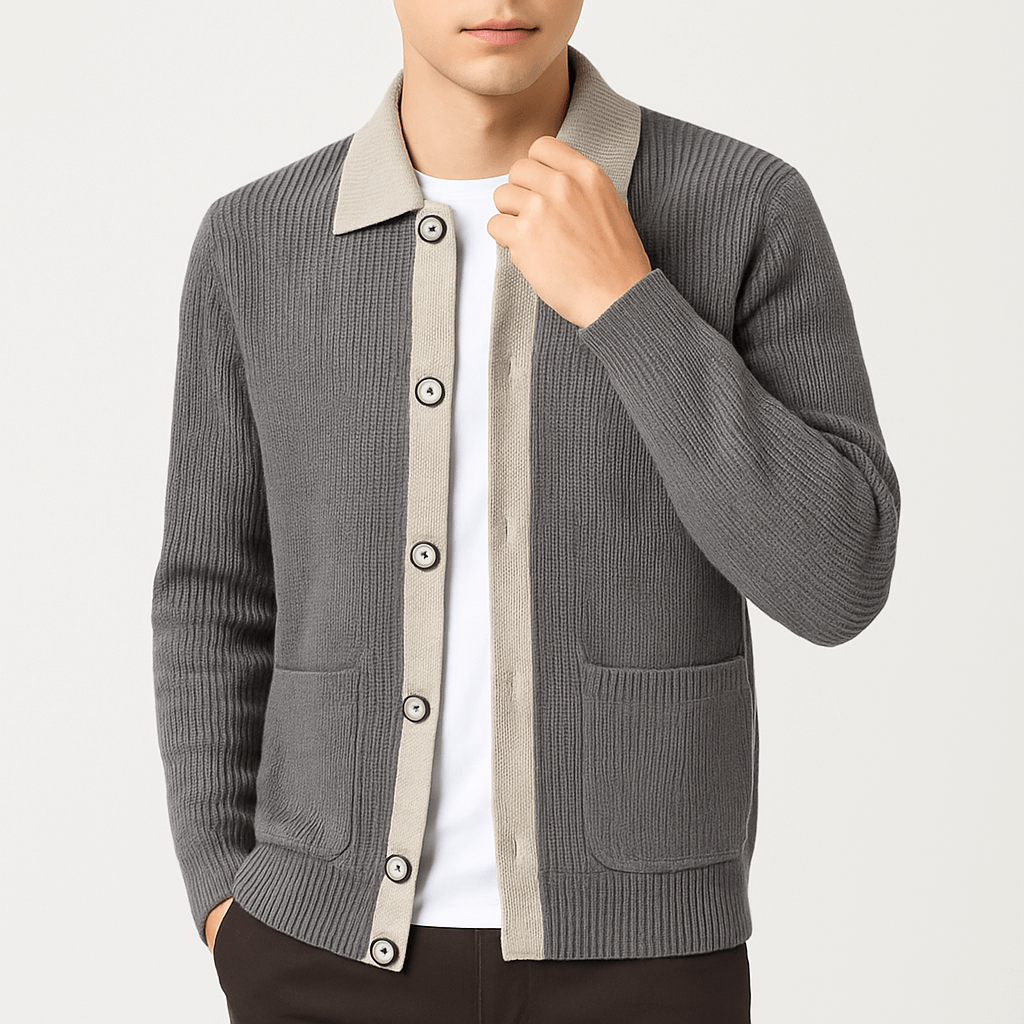 Textured Weave Winter Coat