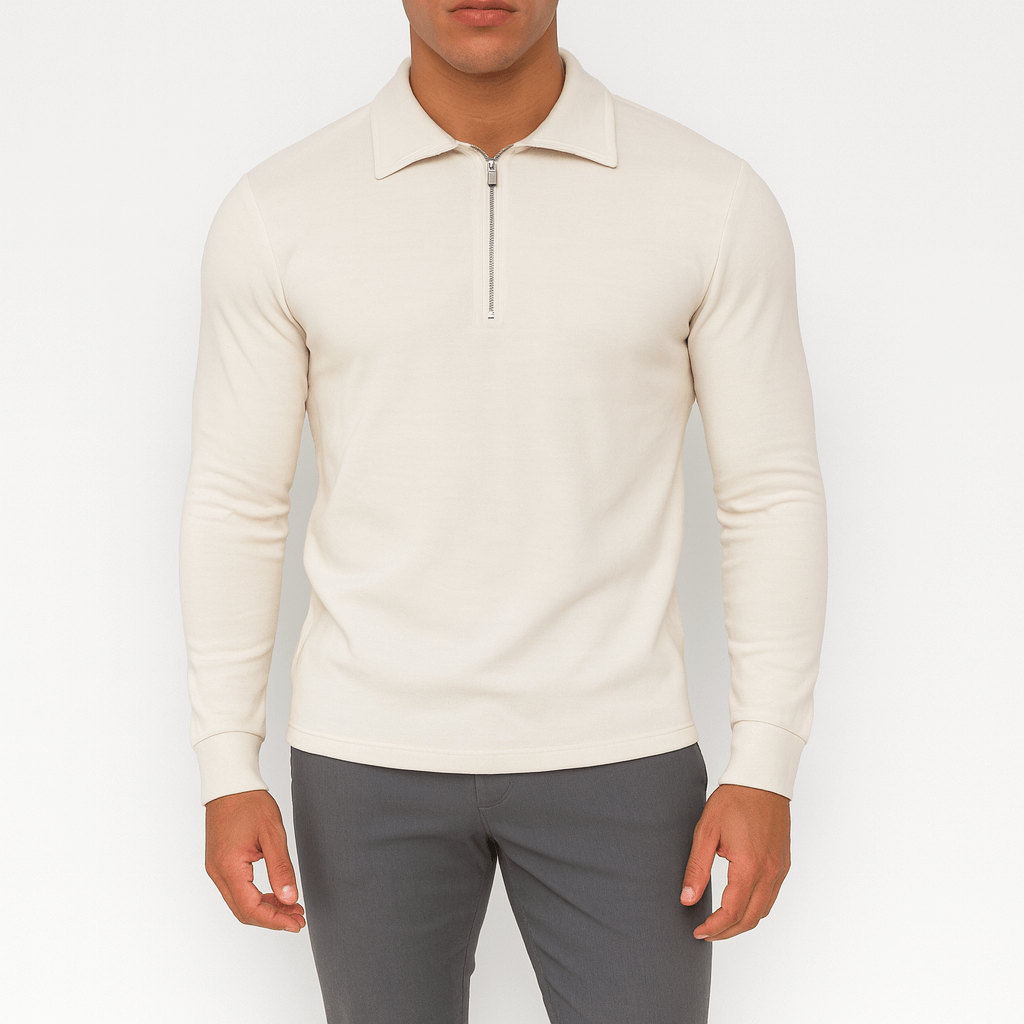Classic Button Down Polo Sweater