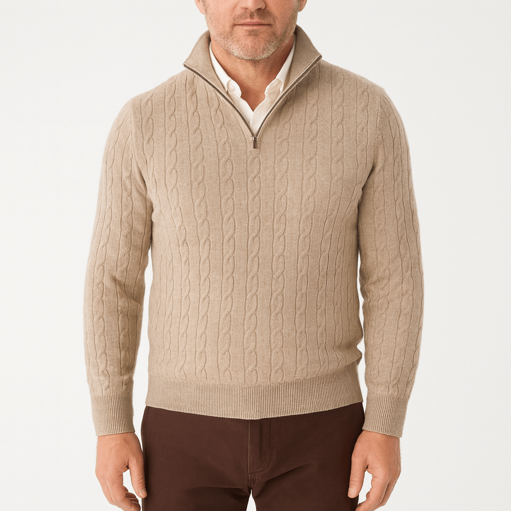 Classic Crew Neck Sweater For Men