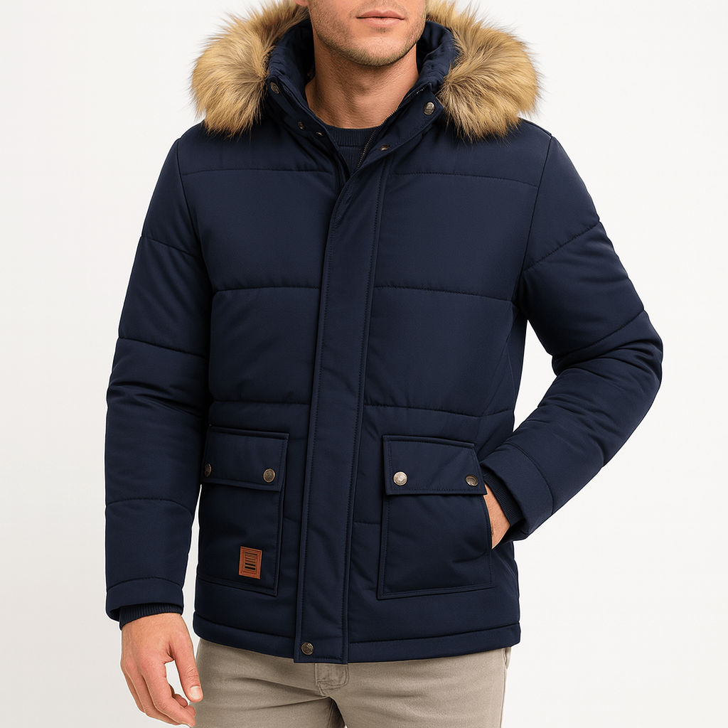 Warm Waterproof Quilted Jacket