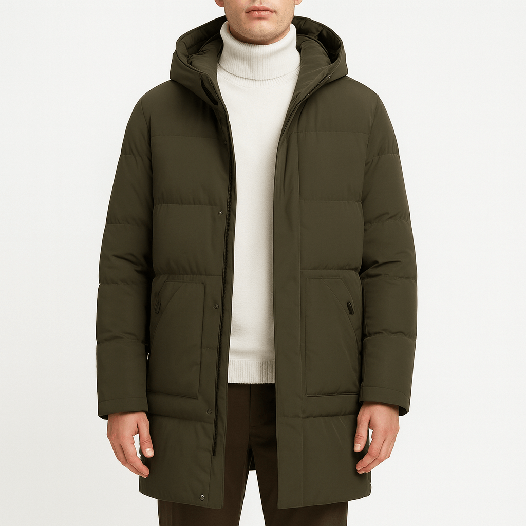 Warm Waterproof Men's Down Jacket Coat