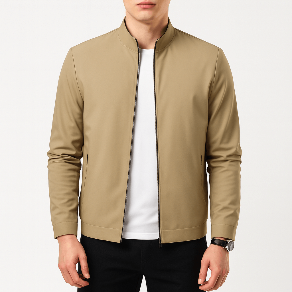 Slim Fit Men's Zip Up Jacket