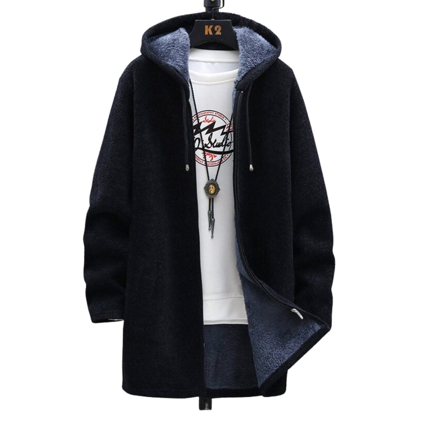 Comfortable Loose Fitting Winter Parka Coat