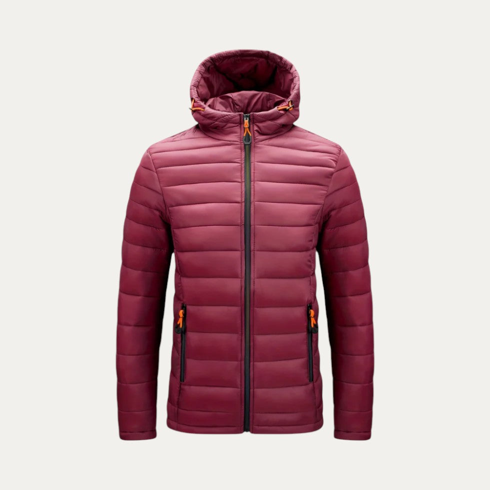 Men's Waterproof Slim Fit Puffer Jacket